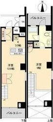 スクエア名駅南の物件間取画像